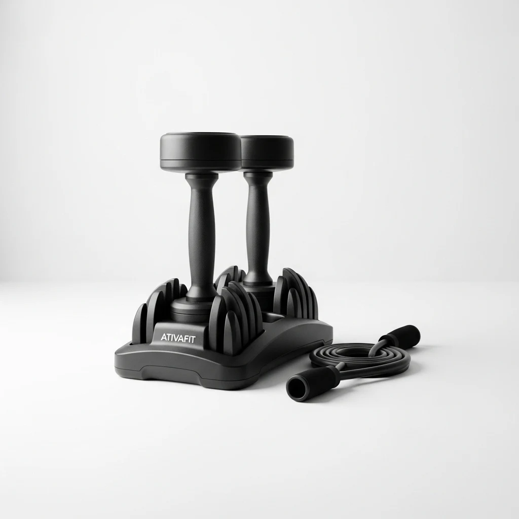 Ativafit adjustable dumbbell set image 3