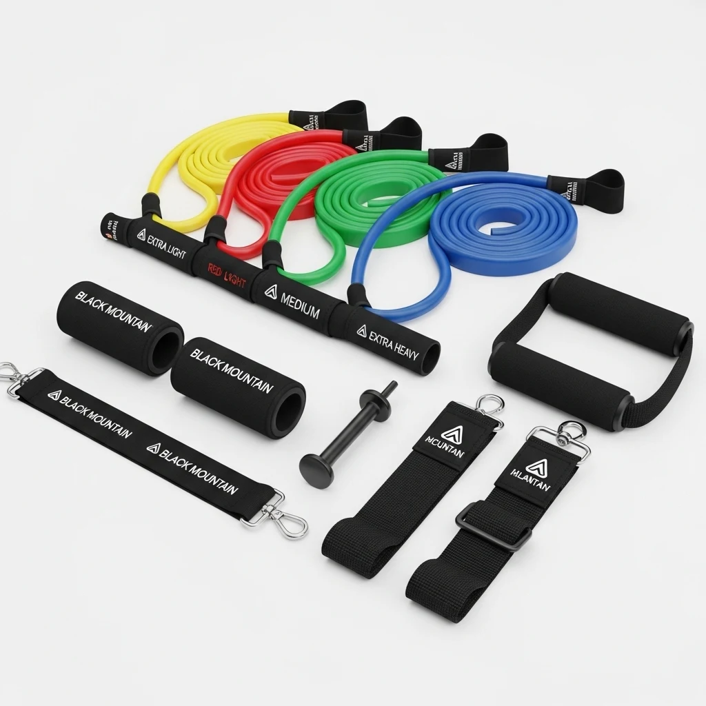 Black Mountain resistance band set image 3