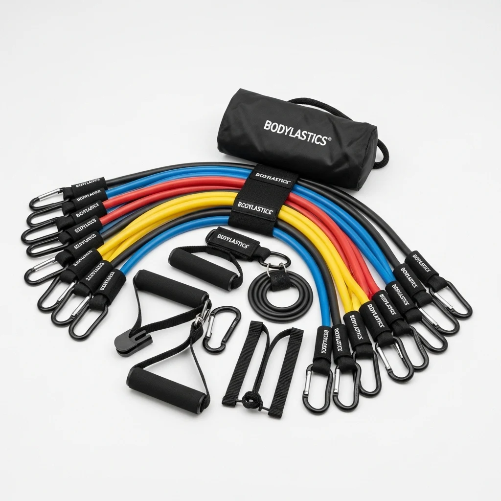 Bodylastics stackable resistance band set image 2