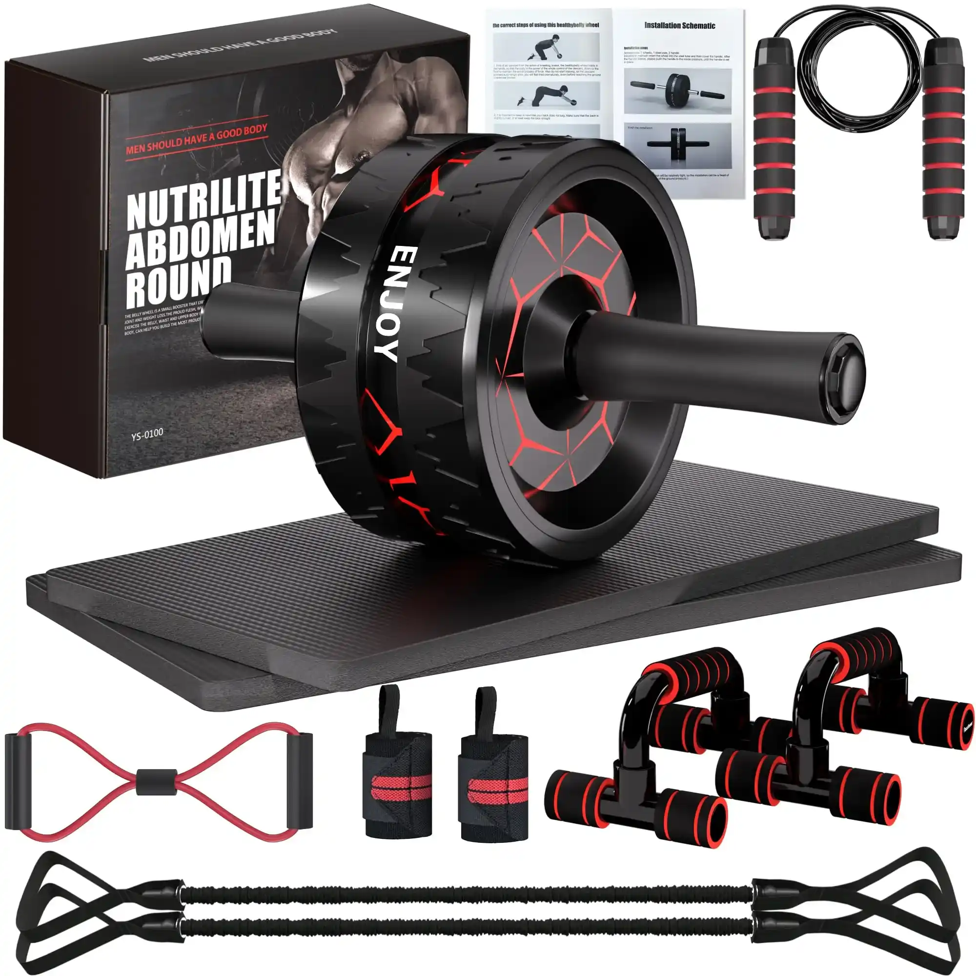 Nayoya ab wheel roller image 2