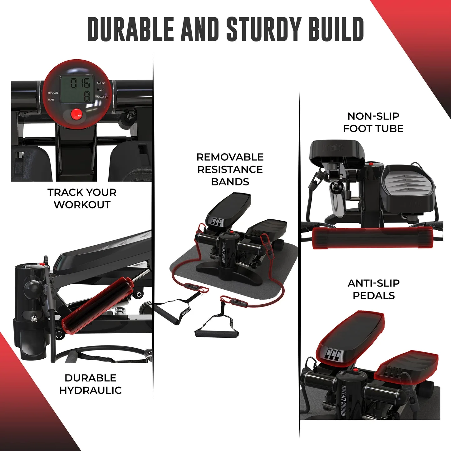 Nordic Lifting resistance band set image 3