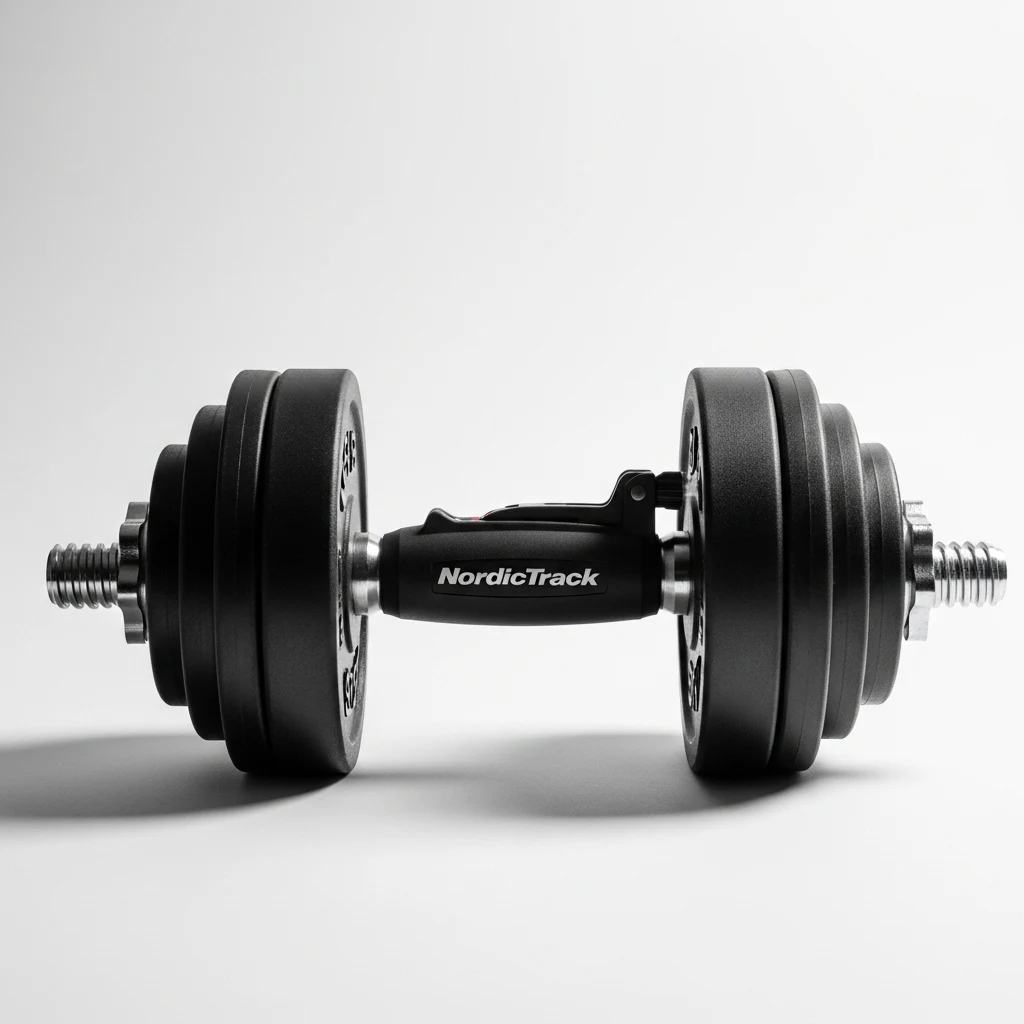 NordicTrack select-a-weight dumbbells