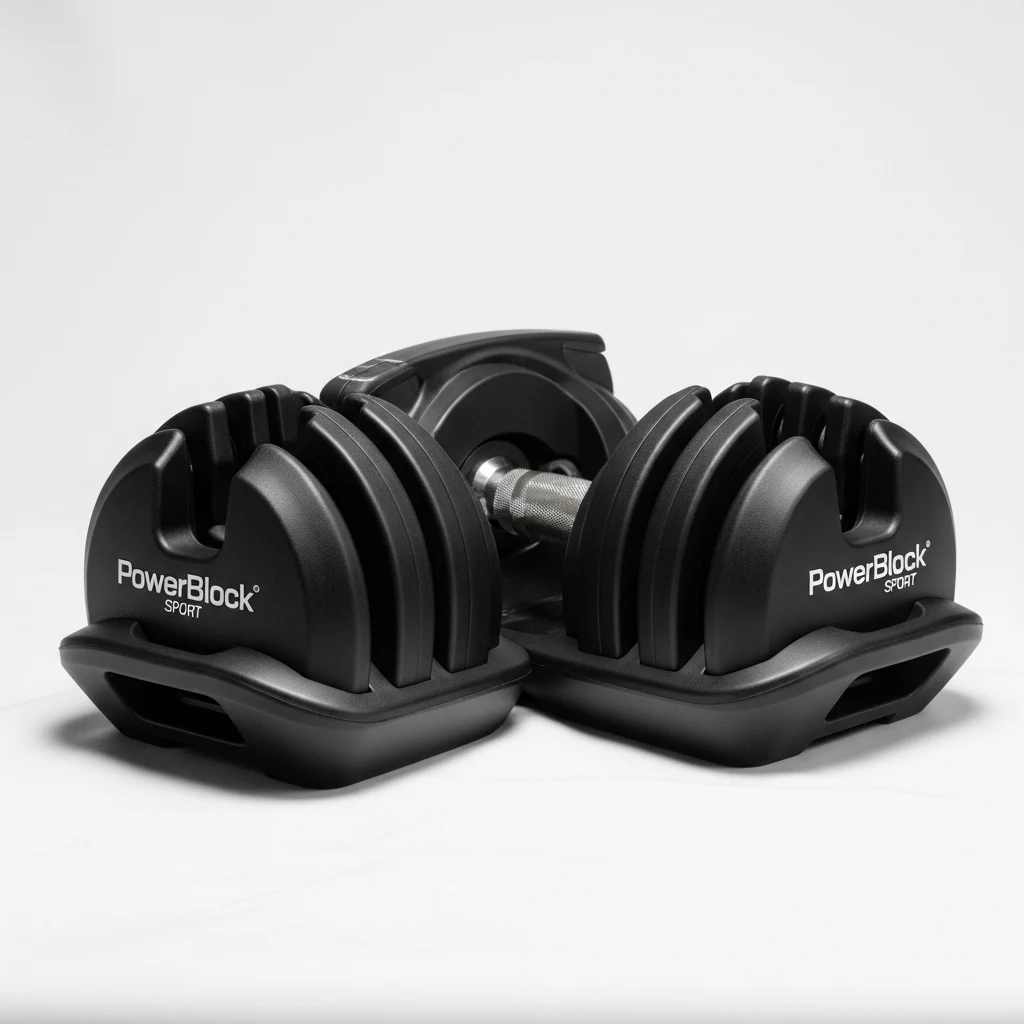 PowerBlock Sport adjustable dumbbells
