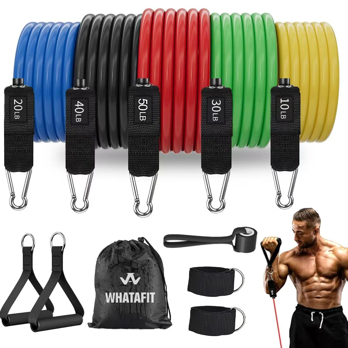 Whatafit resistance band set