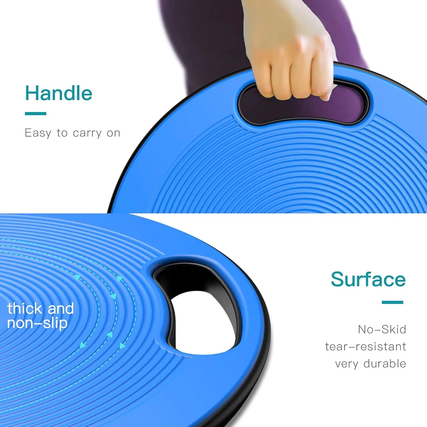 Wobble board balance trainer image 3